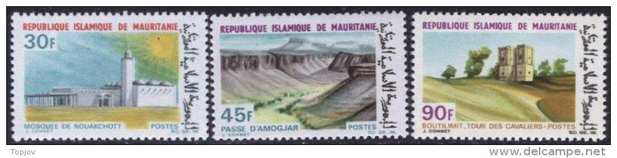 MAURITANIA -  TOURISM - MOSQUES - MNH ** - 1968 - Mosquées & Synagogues