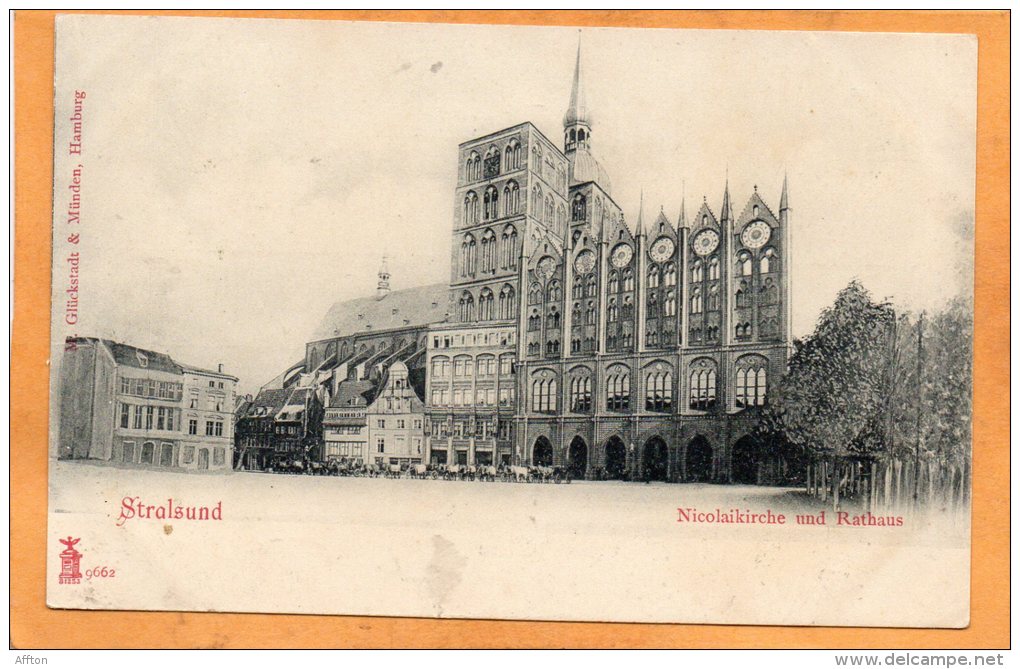 Stralsund 1900 Postcard - Stralsund
