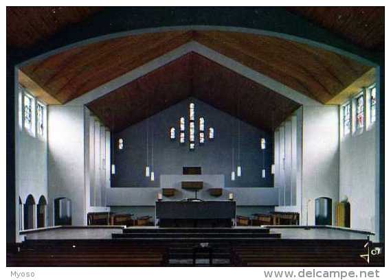 29 LANDEVENNEC Abbaye St Guenole Interieur De L'eglise Abbatiale - Landévennec