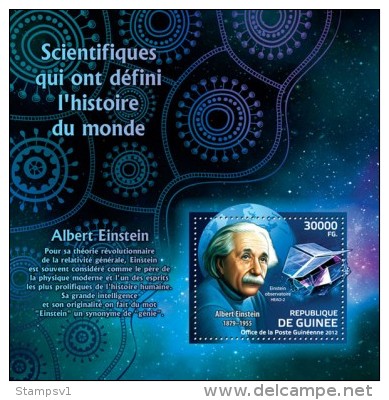 Guinea. 2012 Scientists (Albert Einstein). (314b) - Albert Einstein