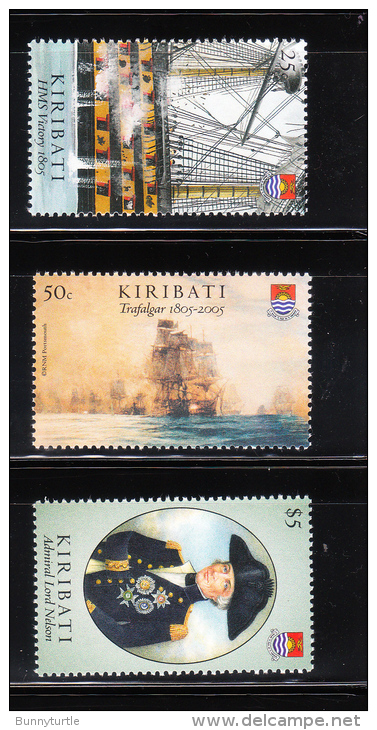 Kiribati 2005 Battle Of Trafalgar Bicentenary Sailing Ship MNH - Kiribati (1979-...)