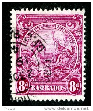 1379x)  Barbados 1946 - SG # 254a  Used  ( Catalogue £2.00 ) - Barbados (...-1966)