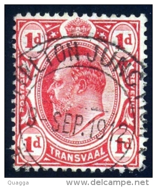 Transvaal 1912. LYTTLETON JUNCTION Postmark Cancel. Railway. Very Scarce. - Kap Der Guten Hoffnung (1853-1904)