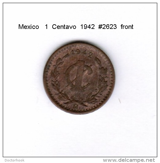 MEXICO    1  CENTAVO  1942   (KM # 415) - Mexiko