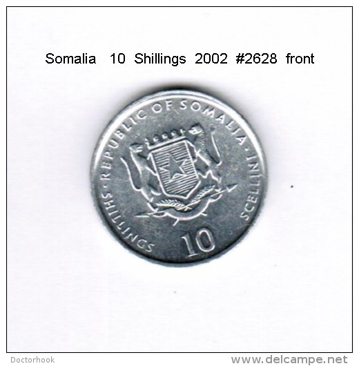 SOMALIA    10  SHILLINGS  2002 - Somalië