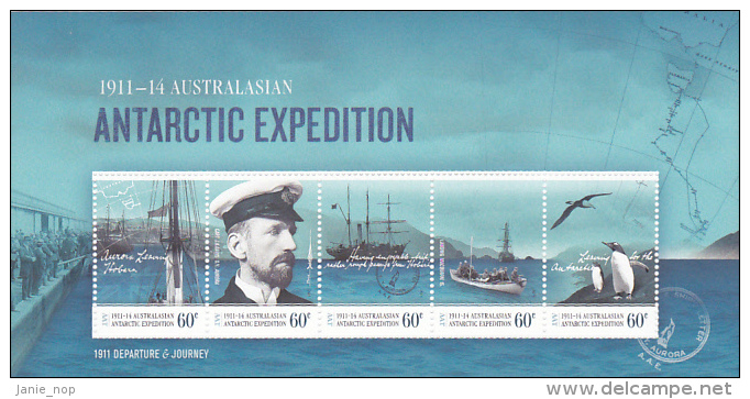 Australian Antarctic Territory 2011 Antarctic Expedition MS MNH - Other & Unclassified