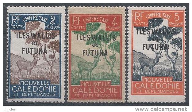 Wallis Et Futuna Taxe N° 11 à 13 * Neuf - Postage Due