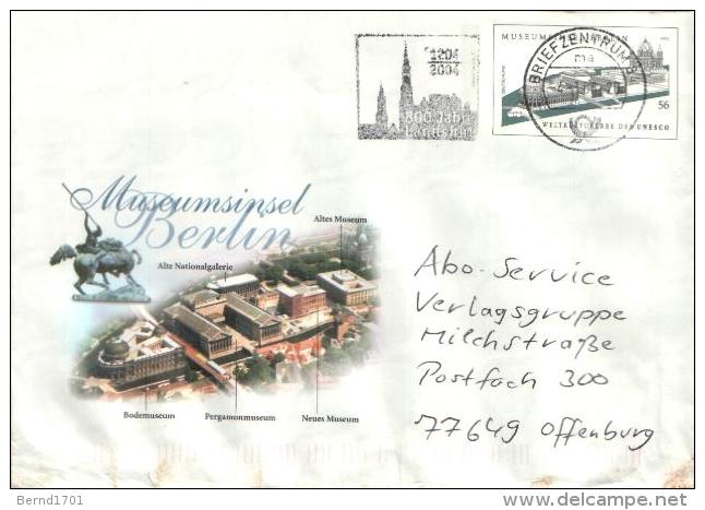 Germany - Umschlag Echt Gelaufen / Cover Used (X775) - Enveloppes - Oblitérées