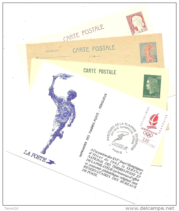 LFROU - FRANCE - LOT DE 3 EP CP MODERNES (+ 1 PSEUDO EP OFFERT) - Collections & Lots: Stationery & PAP