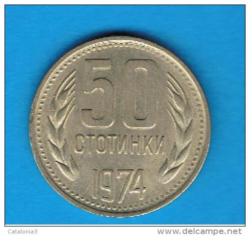 BULGARIA - 50 Stotinki  1974  KM89 - Bulgaria