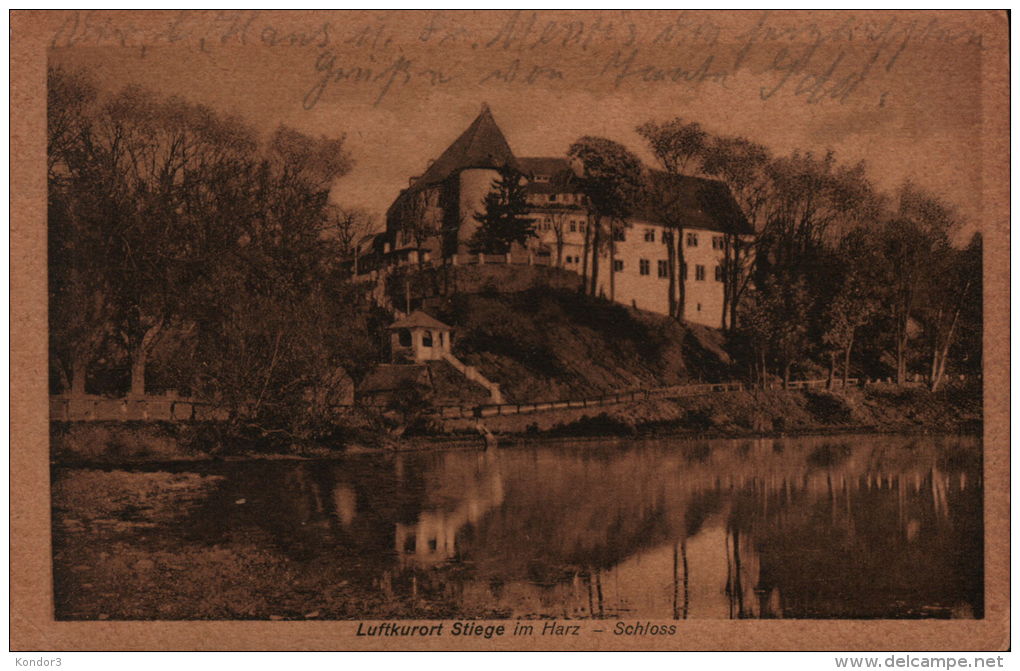 Luftkurort Stiege Im Harz. Schloss - Unterharz