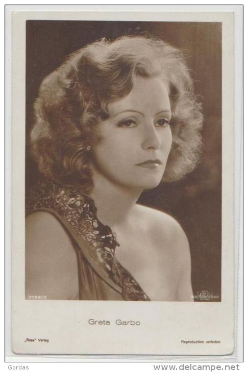 Greta Garbo - Actress - Movie Star - Film - Cinema - Actors