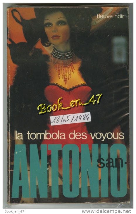 {74328} San-Antonio, La Tombola Des Voyous , 18/05/1984 . " En Baisse " - San Antonio