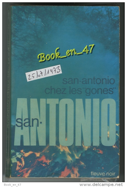 {74785} San-Antonio  San-Antonio Chez Les "gones" 25/07/1973 . " En Baisse " - San Antonio