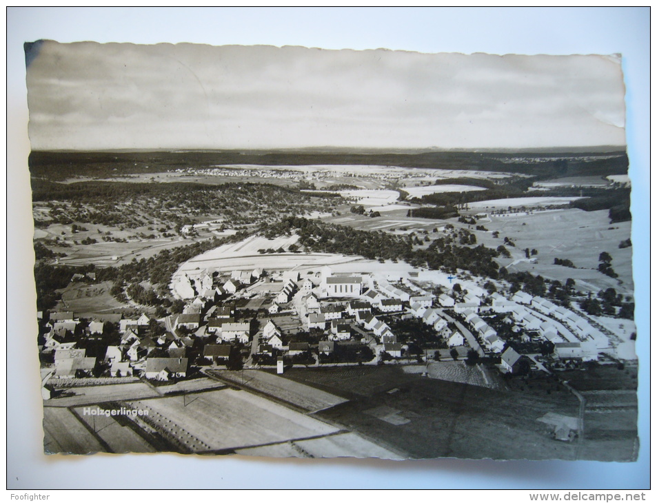 HOLZGERLINGEN Totalansicht General View By Air 1950's Used - Böblingen