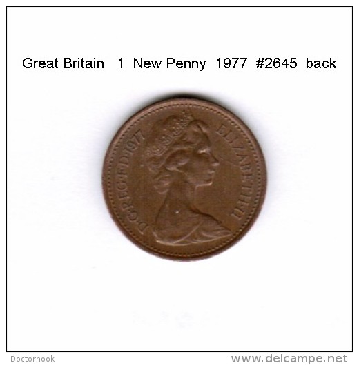 GREAT BRITAIN    1  NEW PENNY  1977   (KM # 915) - 1 Penny & 1 New Penny