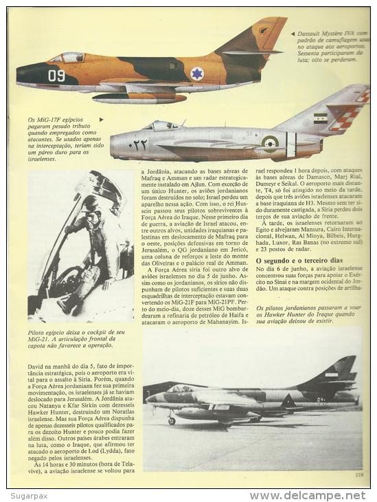 LOCKHEED F 104 G - YOM KIPPUR: REVANCHE ÁRABE - GUERRA NOS CÉUS N.º 15 - 15 Scans - Aviation