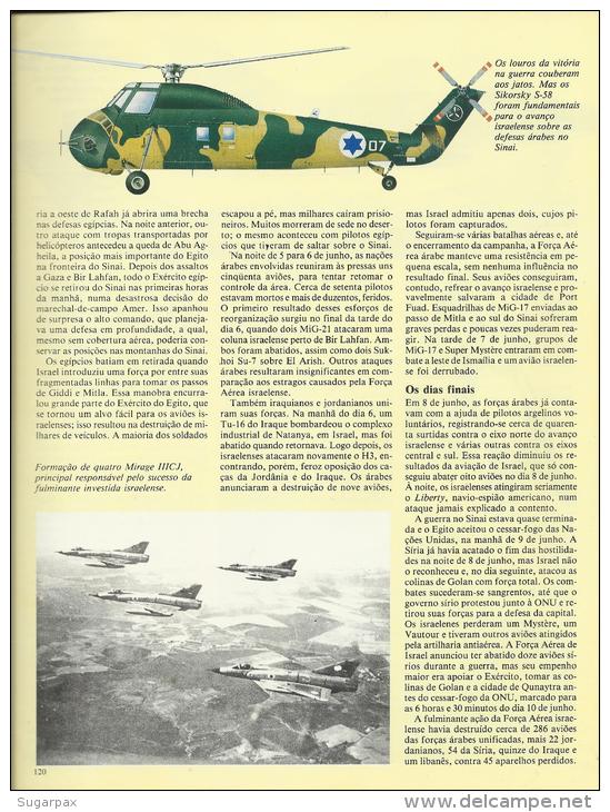 LOCKHEED F 104 G - YOM KIPPUR: REVANCHE ÁRABE - GUERRA NOS CÉUS N.º 15 - 15 Scans - Fliegerei