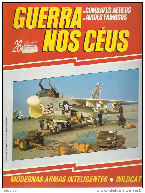 GRUMMAN F4F WILDCAT - MODERNAS ARMAS INTELIGENTES - GUERRA NOS CÉUS N.º 26 - See Description - Aviation