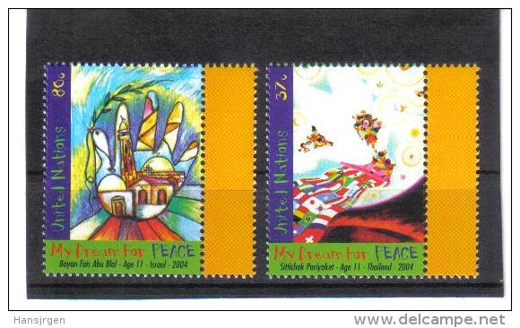 ESS193 UNO  NEW YORK 2004 MICHL 966/67  ** - Unused Stamps