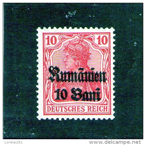 1917 - OCCUPATION ALLEMANDE  Mi No 9 Et Yv 27  MNH - Occupations