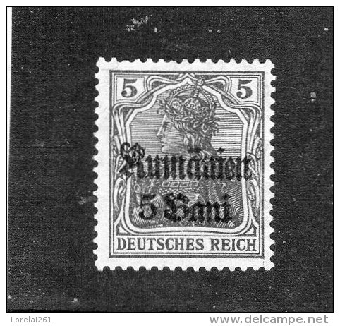 1917 - OCCUPATION ALLEMANDE  Mi No 8 Et Yv 26  MLH - Ocupaciones