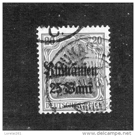 1917 - OCCUPATION ALLEMANDE  Mi No 11 Et Yv 29 - Ocupaciones