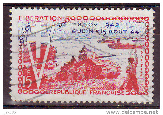 FRANCE - 1954 - YT N° 983 -oblitéré - - Oblitérés