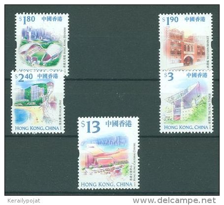 Hong Kong - 2002 Buildings MNH__(TH-890) - Unused Stamps