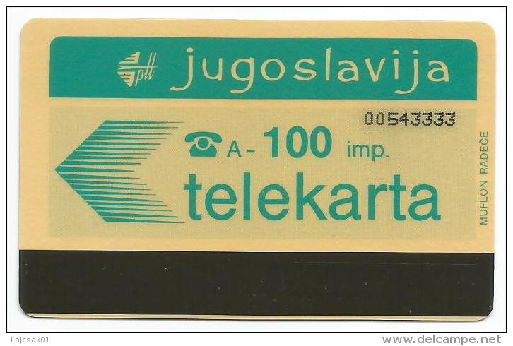 Yugoslavia 1990.  A - 100 Imp. Cat.no. 25. - Jugoslavia