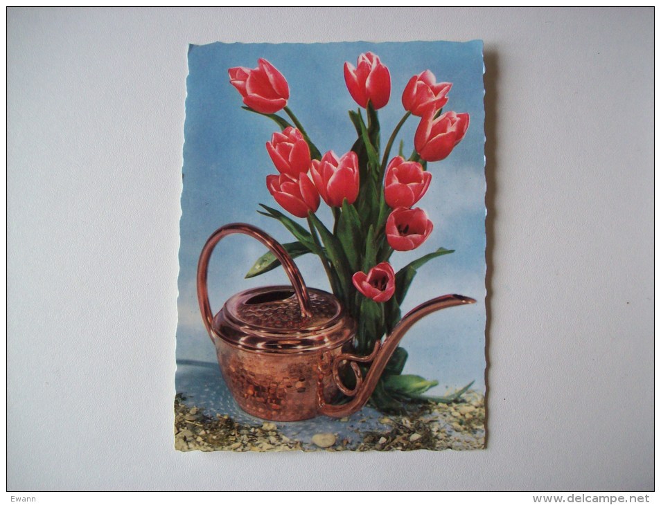 Carte Postale Ancienne- Tulipes - Other & Unclassified