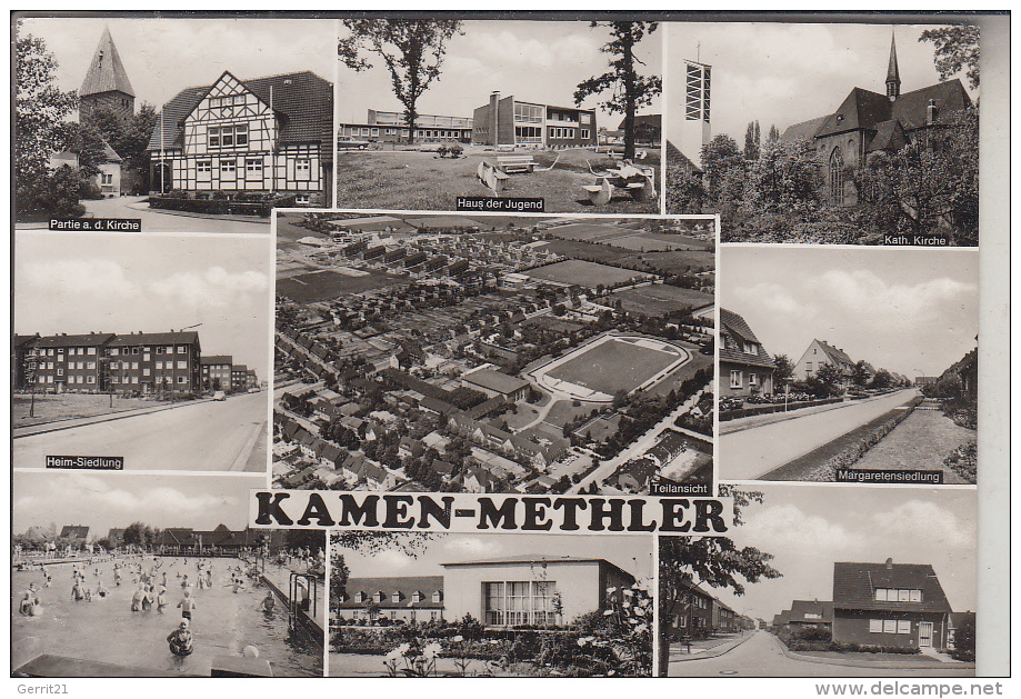 4708 KAMEN - METHLER, Mehrbildkarte - Kamen