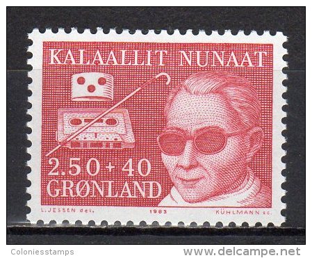 (SA0607) GREENLAND, 1983 (Welfare For Disabled People). Mi # 142. MNH** Stamp - Unused Stamps