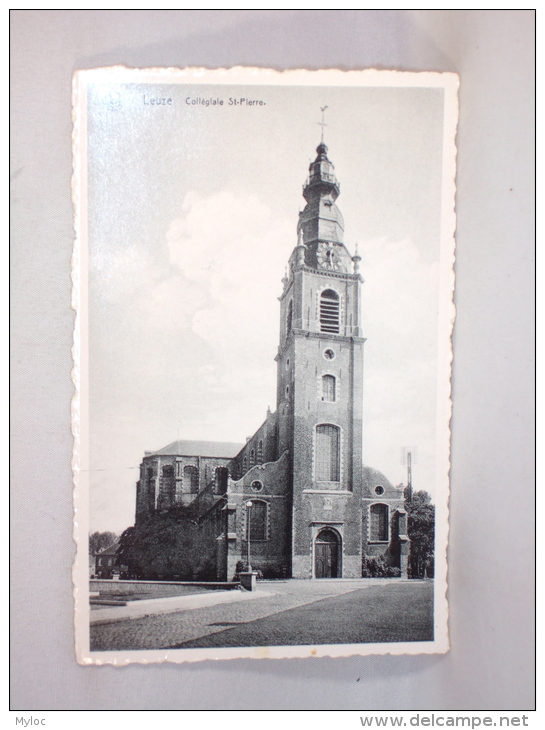 Leuze. Collégiale St-Pierre - Leuze-en-Hainaut