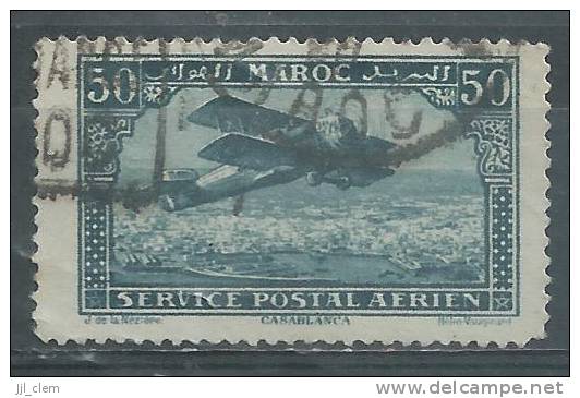 Maroc Poste Aérienne N°3 Obl. - Aéreo