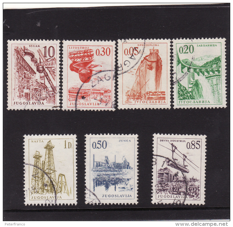 Jugoslavia - Lavoro E Tecnica - Used Stamps