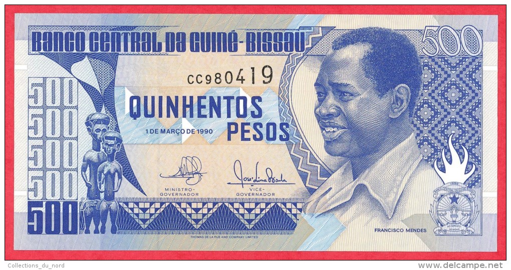 Guinea-Bissau - 500 Pesos 1990 UNC / Papier Monnaie - Guiné-Bissau - Guinea–Bissau