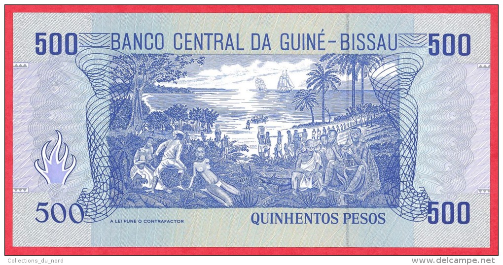 Guinea-Bissau - 500 Pesos 1990 UNC / Papier Monnaie - Guiné-Bissau - Guinee-Bissau