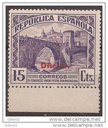 ES622-LA333TFSC. España Spain Espagne .UNION POSTAL PANAMERICANA.1931 (Ed.622**) Sin Charnela LUJO - Otros & Sin Clasificación