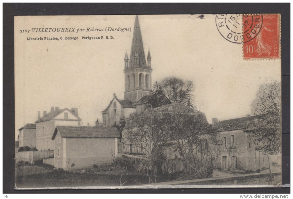 24 - Villetoureix Par Ribérac (dordogne) - Eglise - Autres & Non Classés