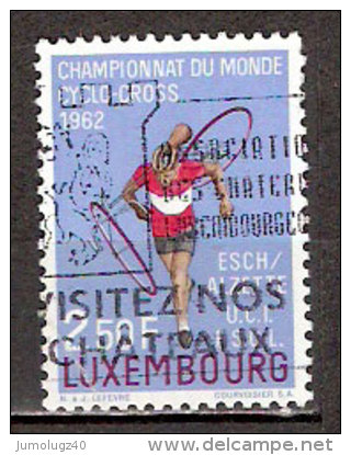 Timbre Luxmbourg Y&T N° 609 (1) Oblitéré. Cote 0.30 € - Used Stamps