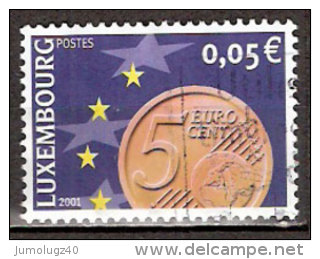 Timbre Luxmbourg Y&T N°1497 (1) Oblitéré. Cote 0.20 € - Gebraucht