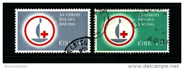 IRELAND/EIRE - 1963  RED CROSS   SET  FINE USED - Used Stamps