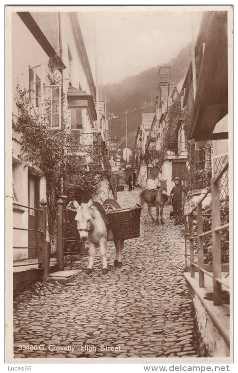 C1900 CLOVELLY HIGH STREET - Clovelly