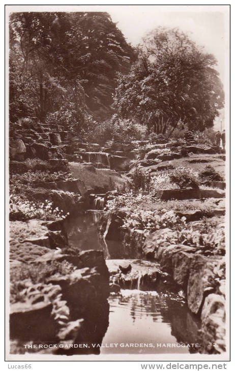 C1900 HARROGATE - VALLEY GARDENS - THE ROCK GARDEN - Harrogate