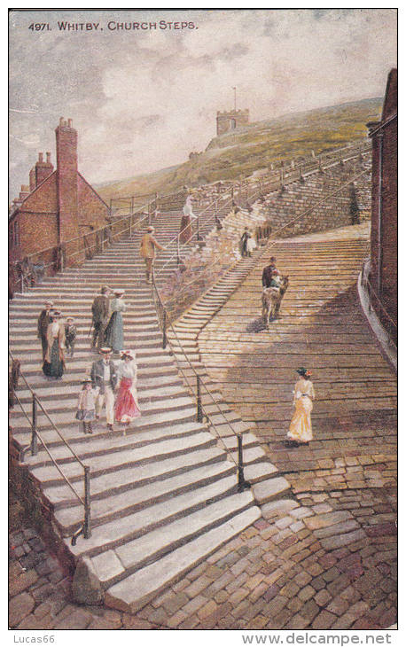 C1930 WHITBY CHURCHSTEPS - Whitby