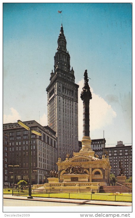 B73111 Cleveland The Soldiers And Soldiers Monument    2 Scans - Cleveland