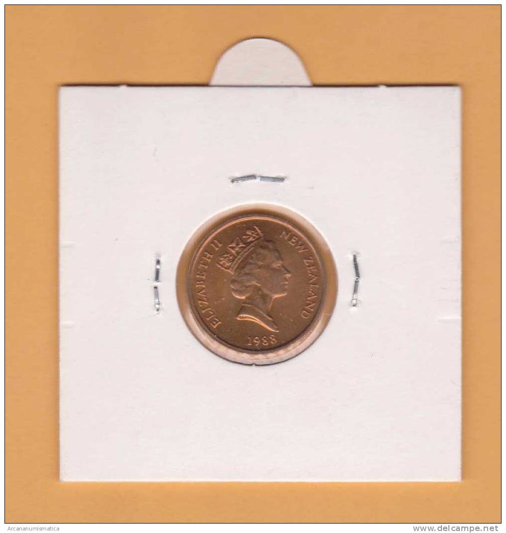 NUEVA  ZELANDA   1.988   1  CENTIMO    BRONCE   KM#58    SC/UNC      T-DL-8400 - New Zealand