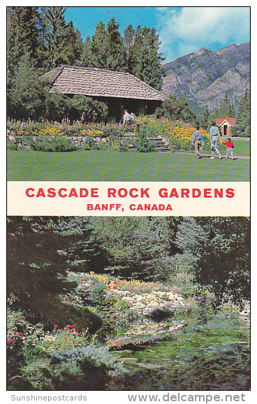 Canada Alberta Banff Cascade Rock Gardens - Banff