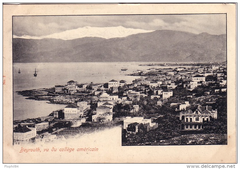 LIBAN - BEYROUTH - VUE DU COLLEGE AMERICAIN. - Liban